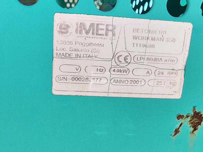 Used 2010 IMER 350 Workman