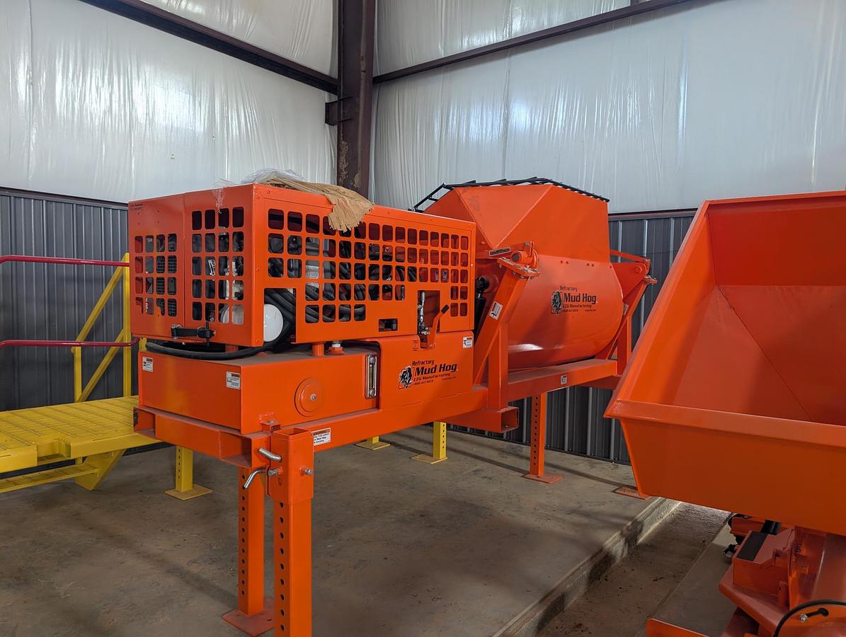 Used 2025 EZG MANUFACTURING Mud Hog Refractory Mixer System
