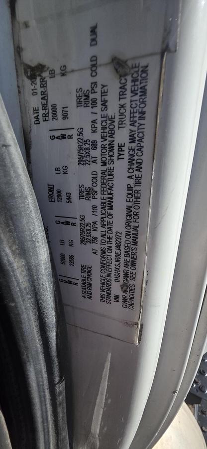 Used 2014 INTERNATIONAL 8600 SBA 6x4