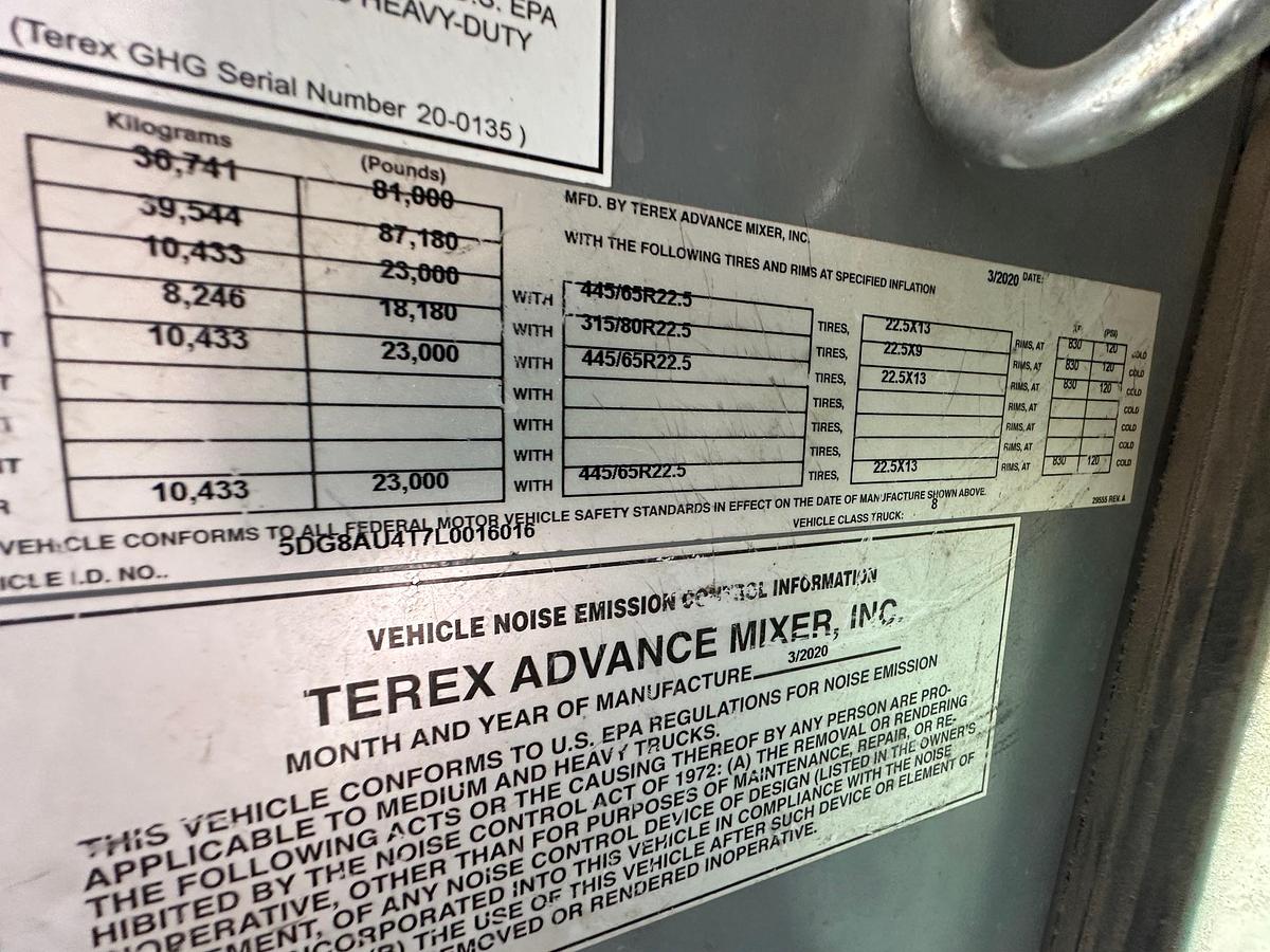 Used 2020 TEREX FD4000