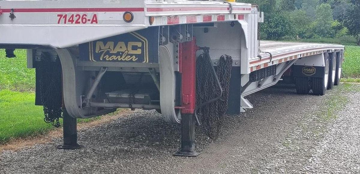 Used 2013 MAC 71426-A Drop Deck Trailer