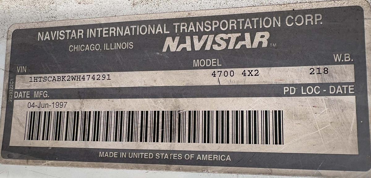 Used 1998 INTERNATIONAL 4700