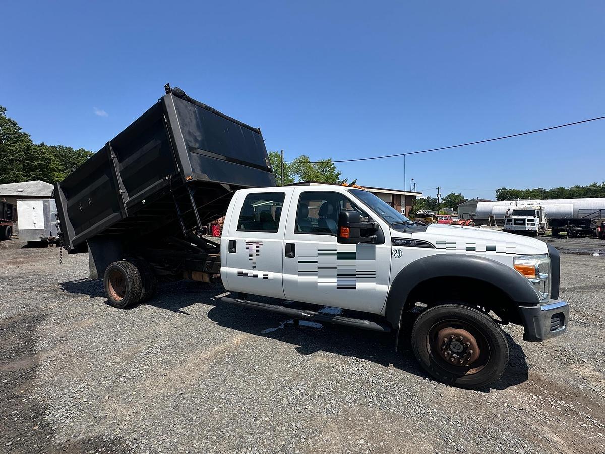 Used 2015 FORD F550 Dump Body