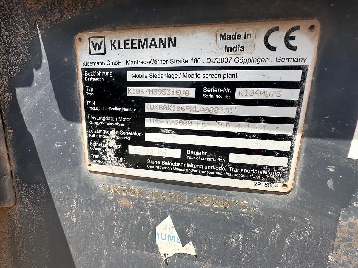 Used 2022 KLEEMANN MS953i EVO