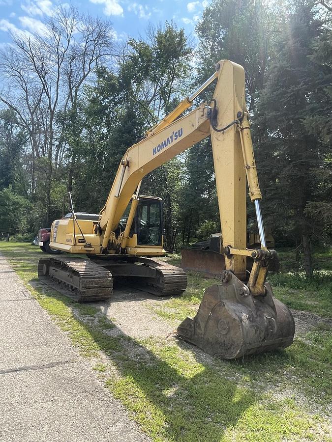 Used 2003 KOMATSU PC200 LC7