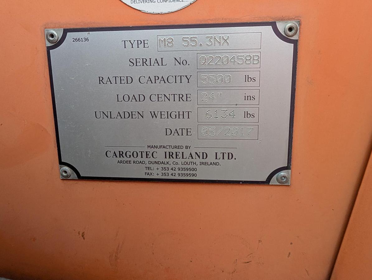 Used 2016 MOFFETT M8 55.3 NX