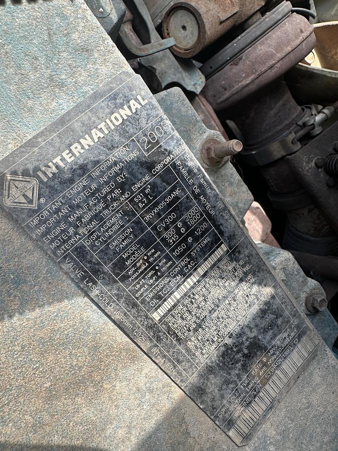 Used 2003 INTERNATIONAL 7500