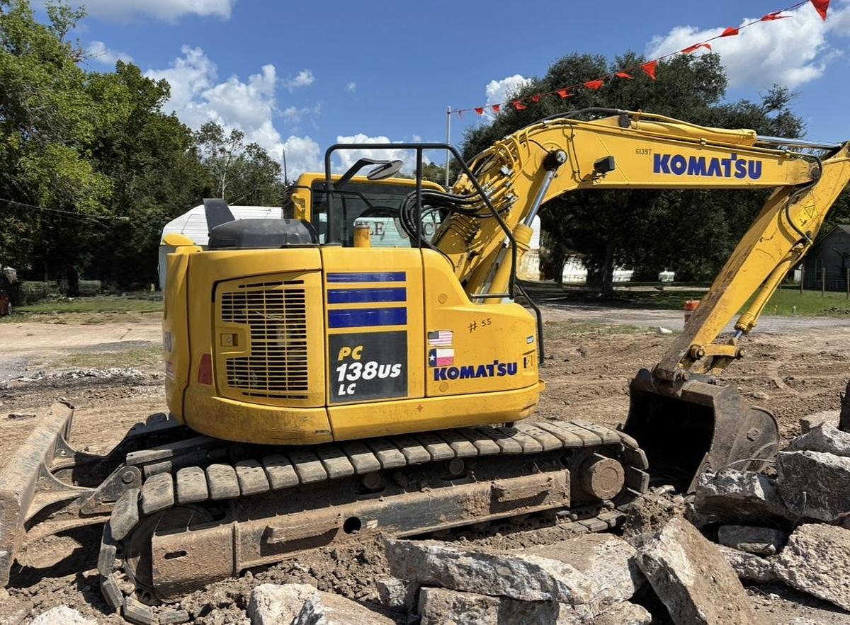 Used 2022 KOMATSU PC138USLC-11