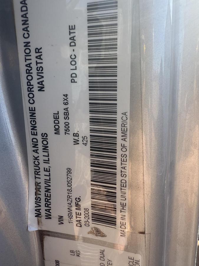 Used 2008 INTERNATIONAL 7400