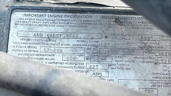 Used 1991 MACK CH613