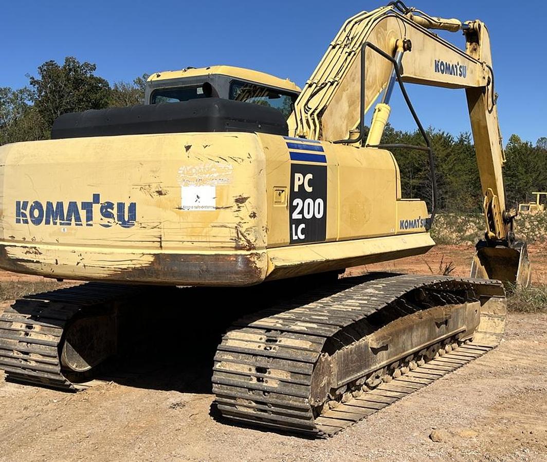 Used 2005 KOMATSU PC 200 LC-7L