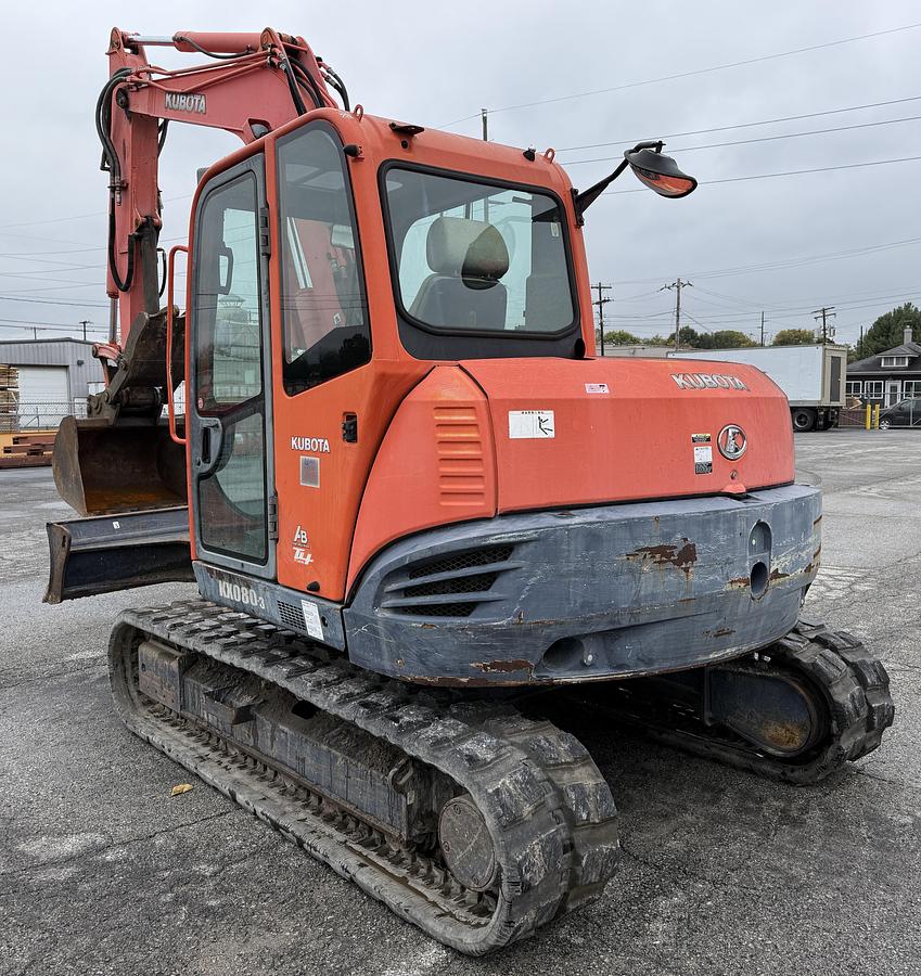 Used 2008 KUBOTA KX080-3