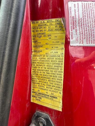 Used 2000 FORD F650 Dump Body