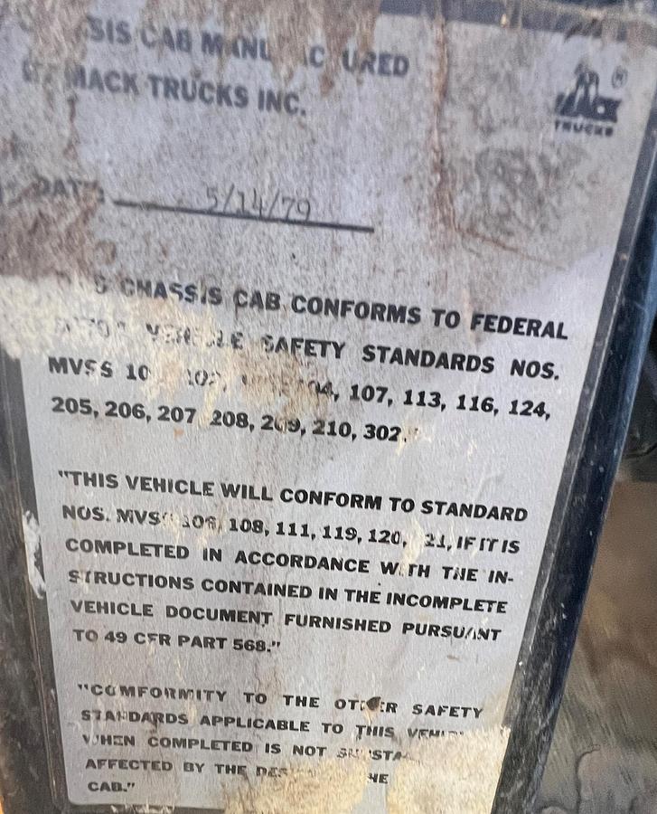 Used 1979 MACK RW766LST