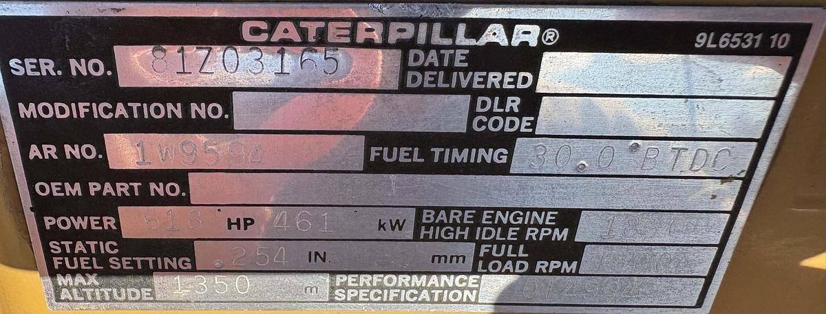 Used CATERPILLAR 3412