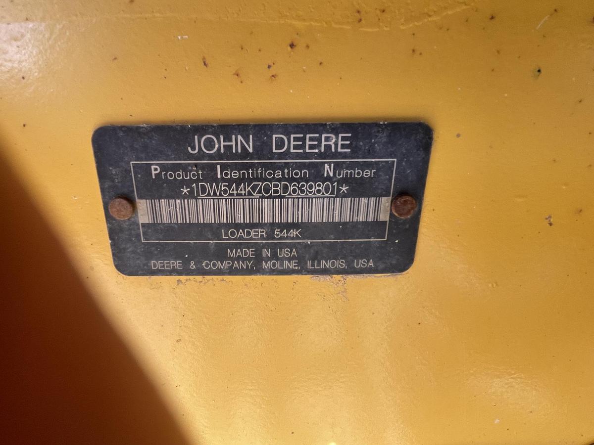 Used 2011 DEERE 544K