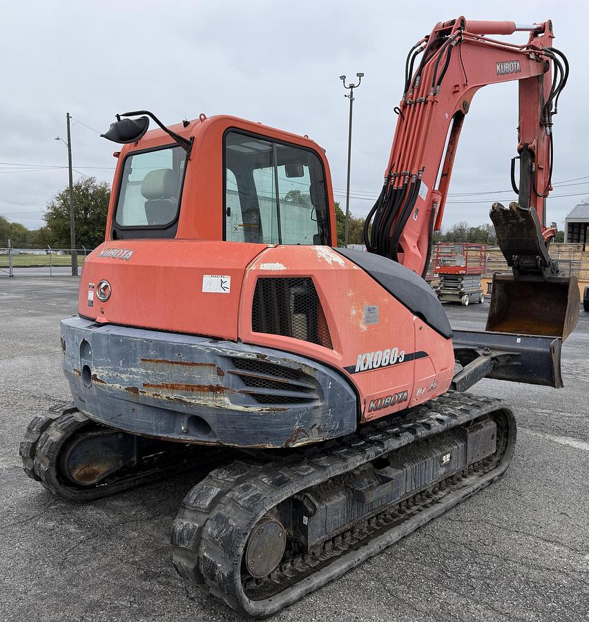 Used 2008 KUBOTA KX080-3