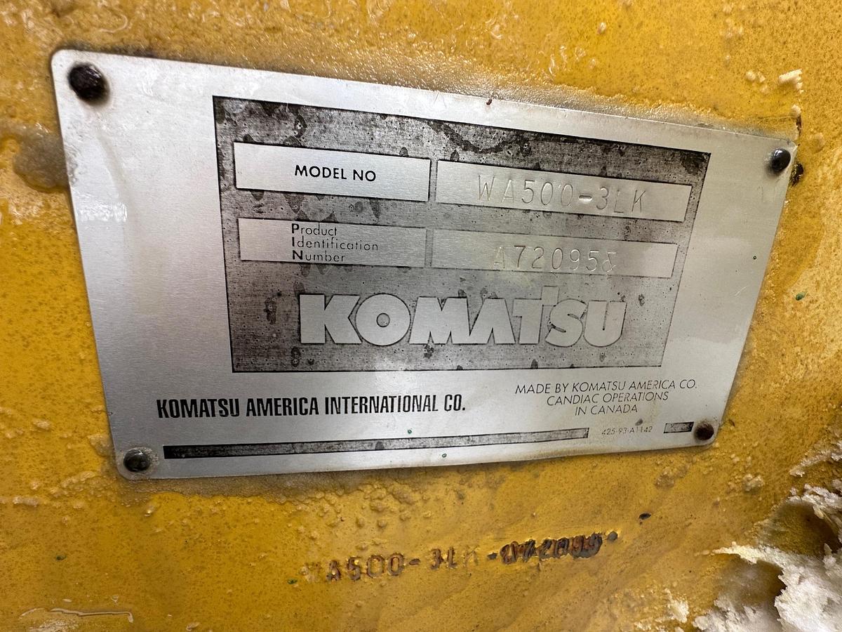 Used 2004 KOMATSU WA500