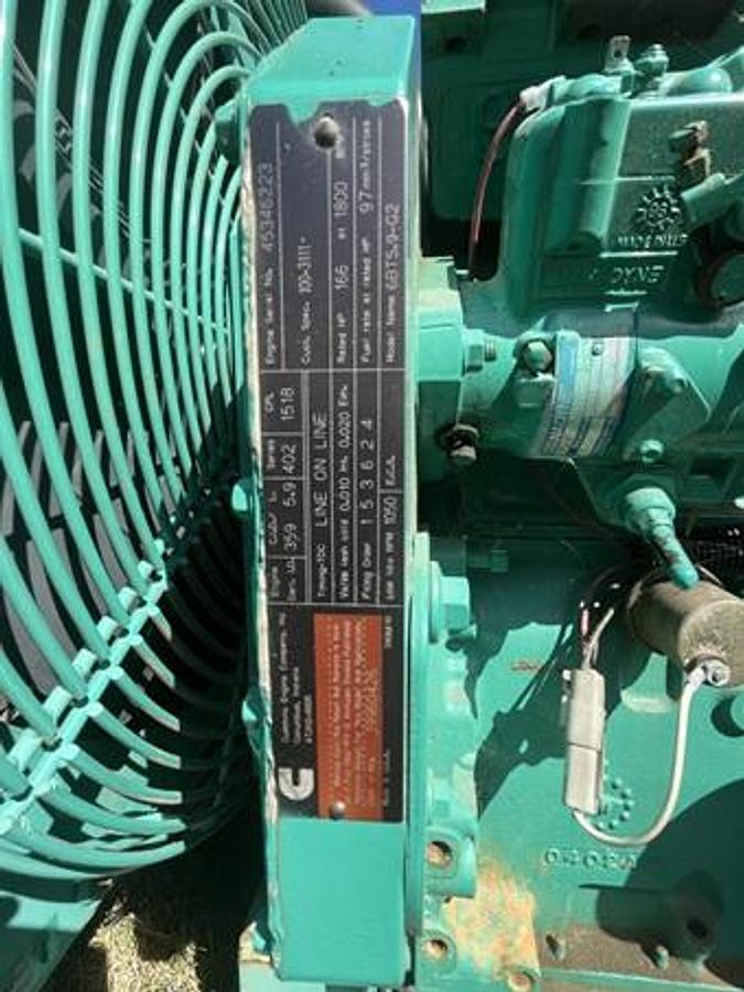 Used 1996 ONAN Gen Set 100 DGDB