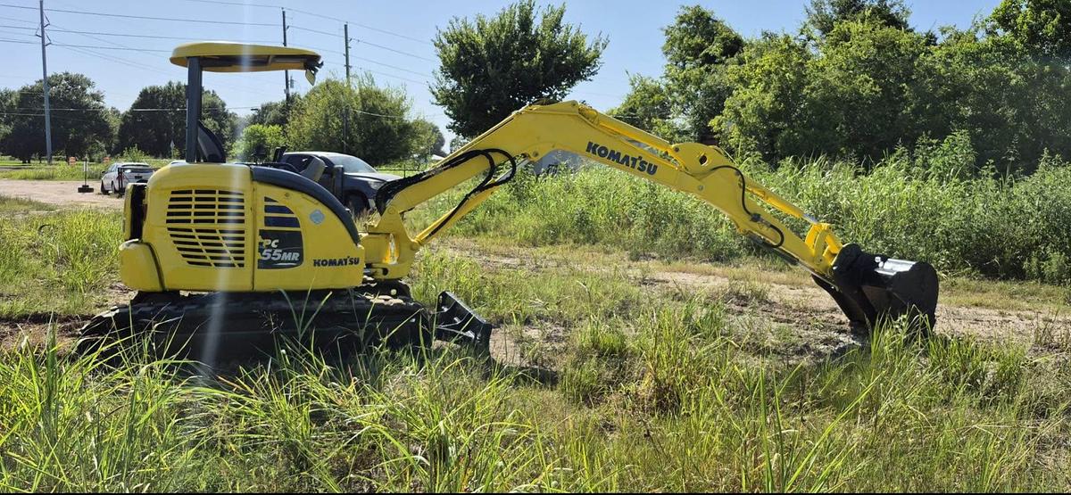 Used 2015 KOMATSU PC 55 MR-3