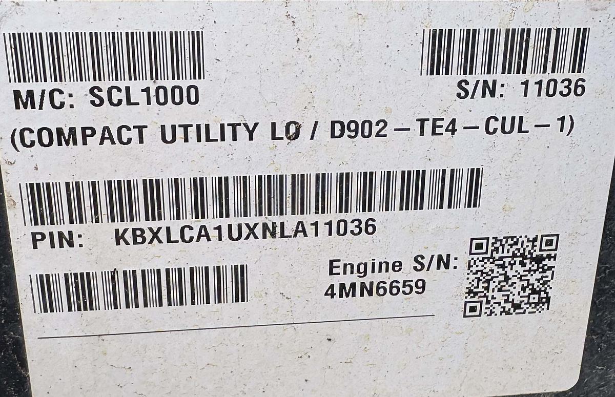 Used 2022 KUBOTA SCL1000