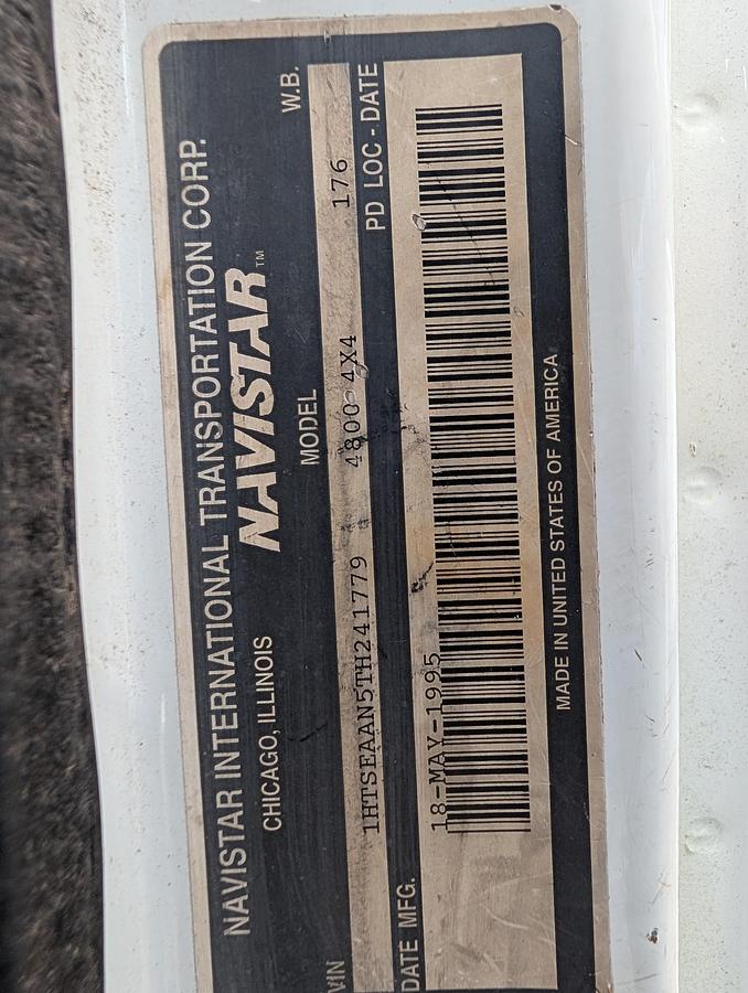 Used 1996 INTERNATIONAL 4800