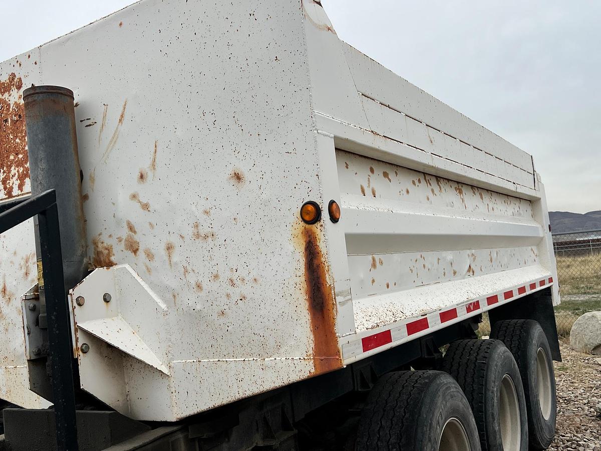 Used 1997 POWER-FLOW 16' Tri-Axle Dump Pup