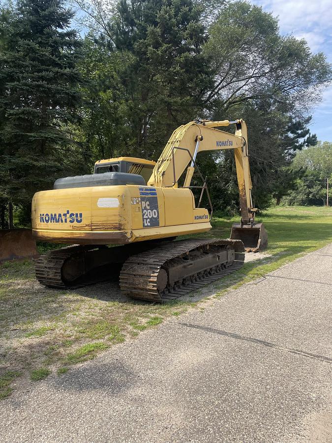 Used 2003 KOMATSU PC200 LC7