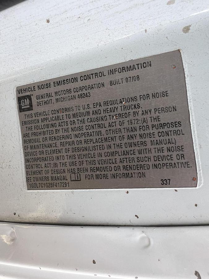 Used 2008 GMC Top Kick C7500