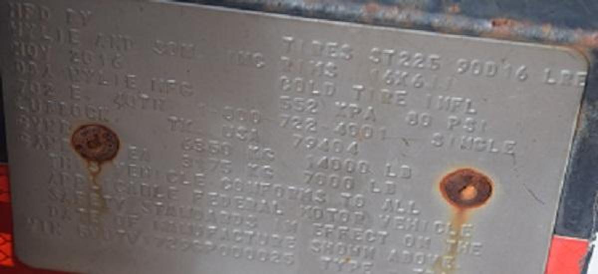 Used 2016 BETTER BUILT TRAILER 40 FT Asphalt Equipment