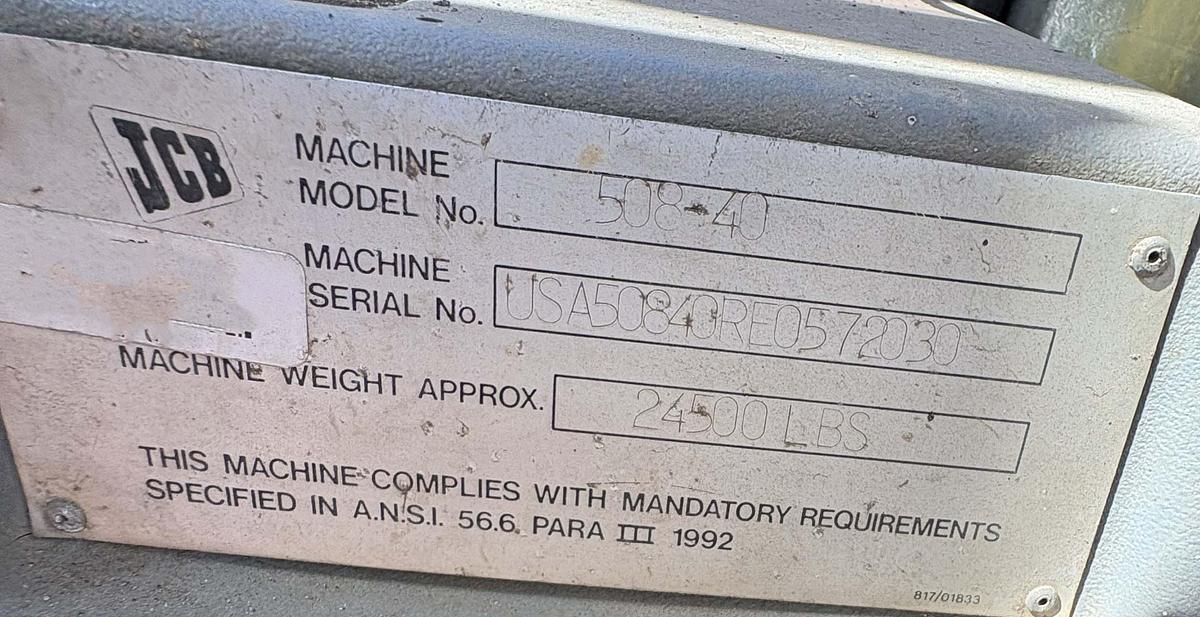 Used 1994 JCB 508-40