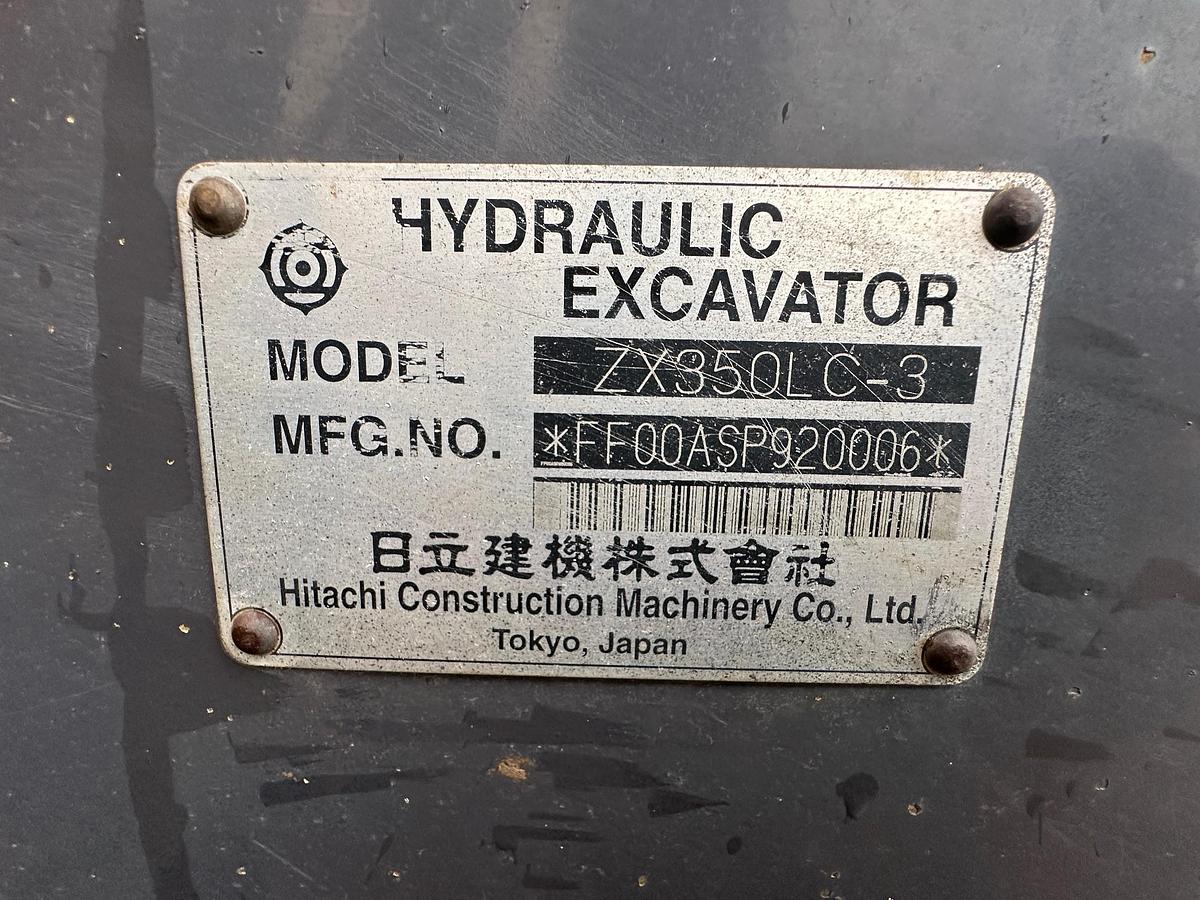 Used 2006 HITACHI ZAXIS 350LC-3