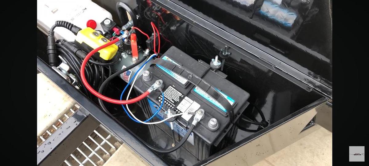 Used 2022 SURE TRAC 12 foot Low Profile Homeowner Dump Trailer