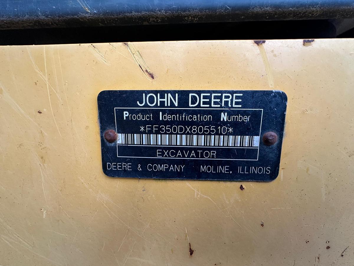 Used 2007 DEERE 350D LC