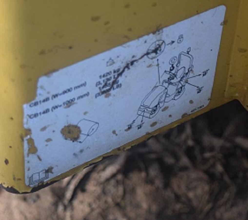 Used 2015 CATERPILLAR CB14B