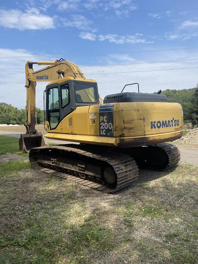 Used 2003 KOMATSU PC200 LC7