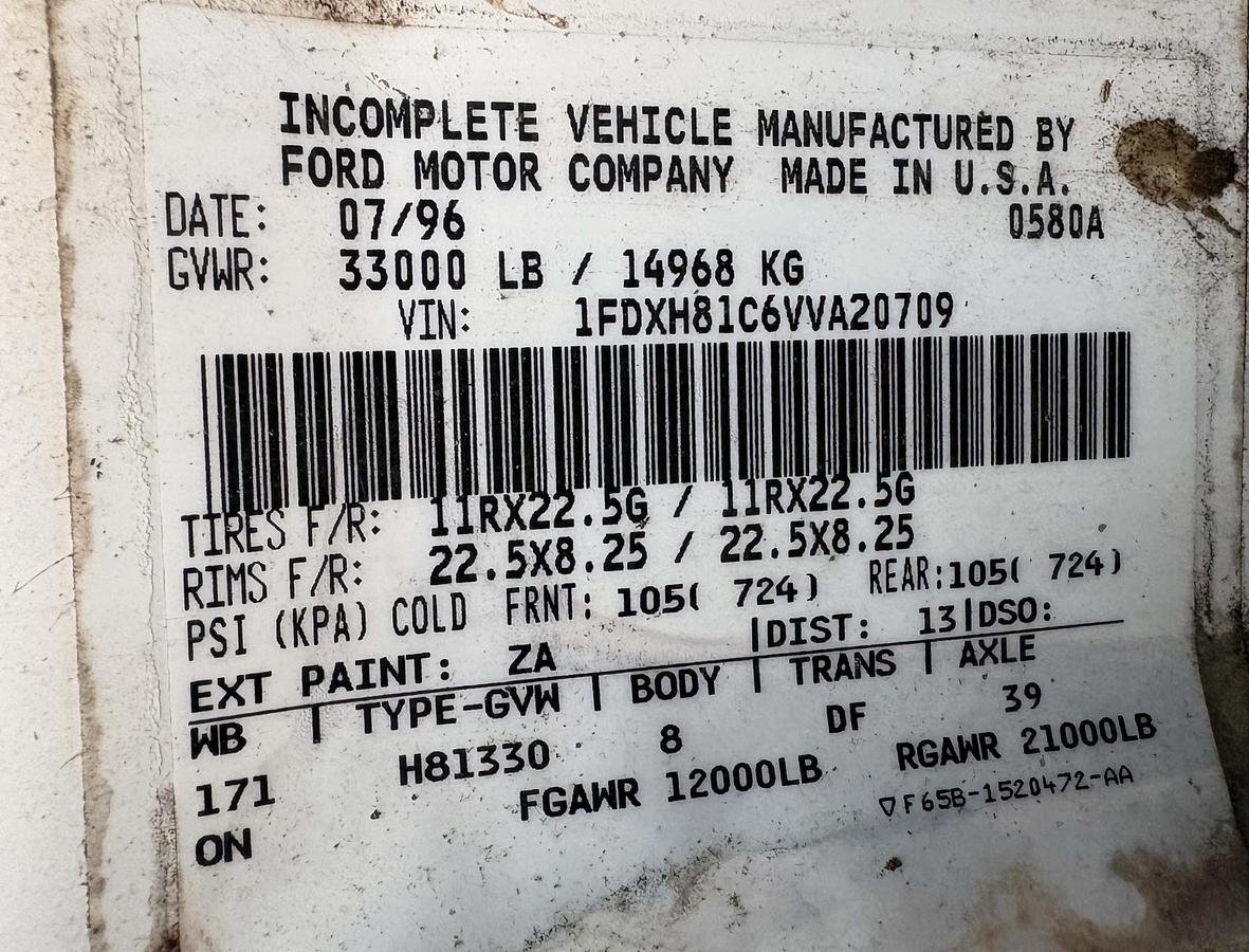 Used 1997 FORD CF8000