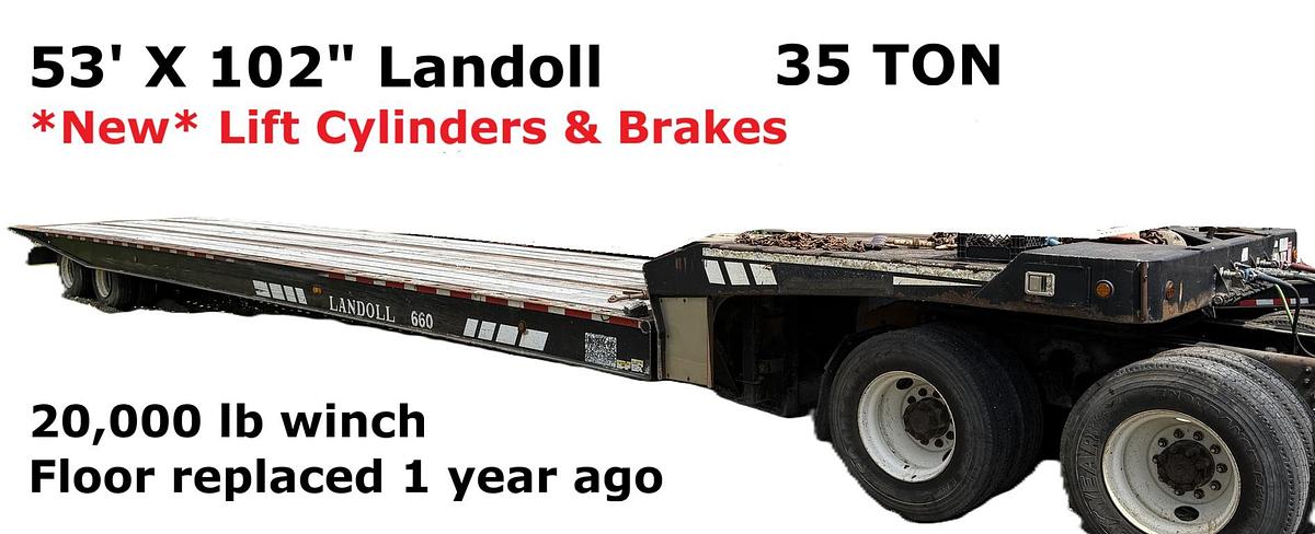 Used 2001 LANDOLL 53' X 102