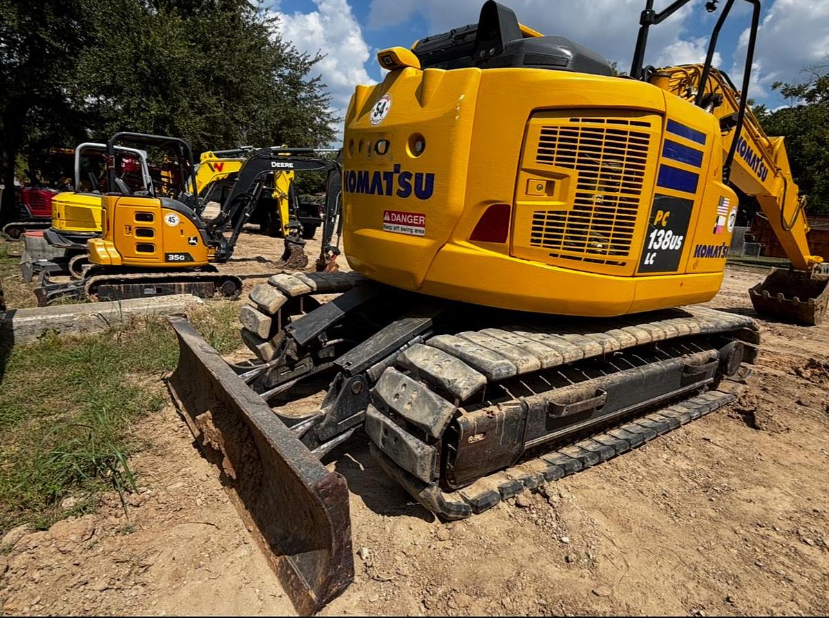 Used 2022 KOMATSU PC138USLC-11