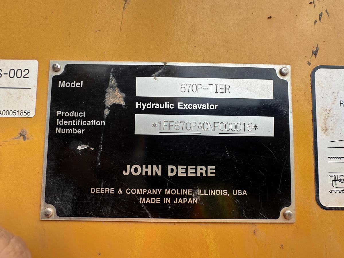 Used 2023 DEERE 670P