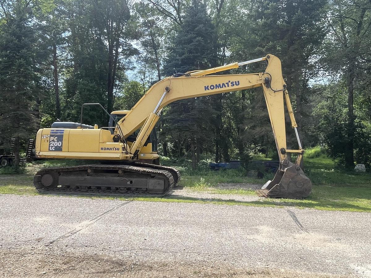 Used 2003 KOMATSU PC200 LC7