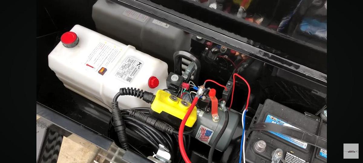 Used 2022 SURE TRAC 12 foot Low Profile Homeowner Dump Trailer