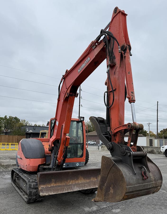 Used 2008 KUBOTA KX080-3