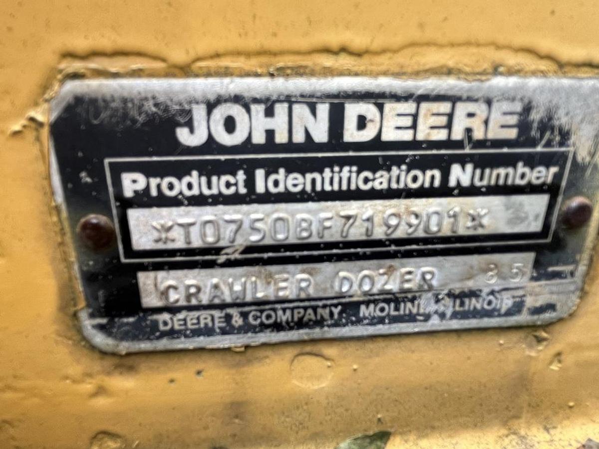 Used 1985 DEERE 750B