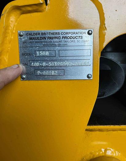 Used 2022 MAULDIN 1560