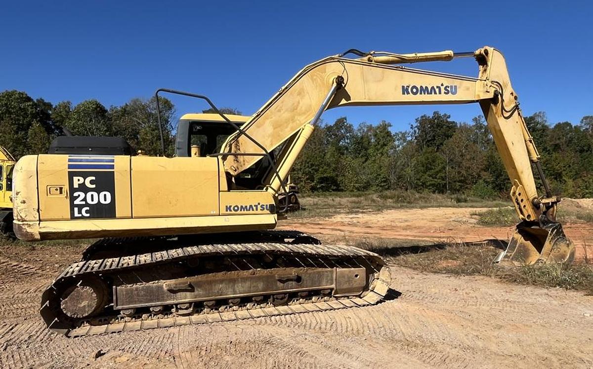 Used 2005 KOMATSU PC 200 LC-7L