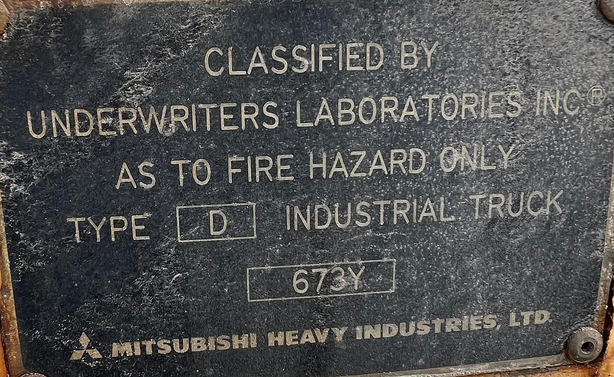 Used 1986 MITSUBISHI FD50 D