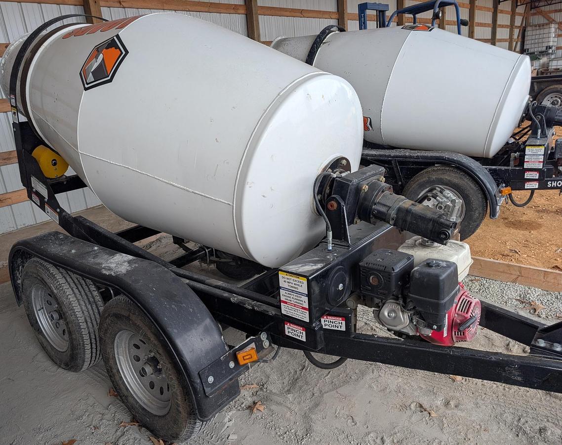 Used 2023 ERNEST INDUSTRIES The Short Stop Trailer Mixer