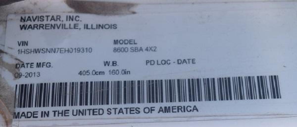 Used 2014 INTERNATIONAL TRANSTAR 8600