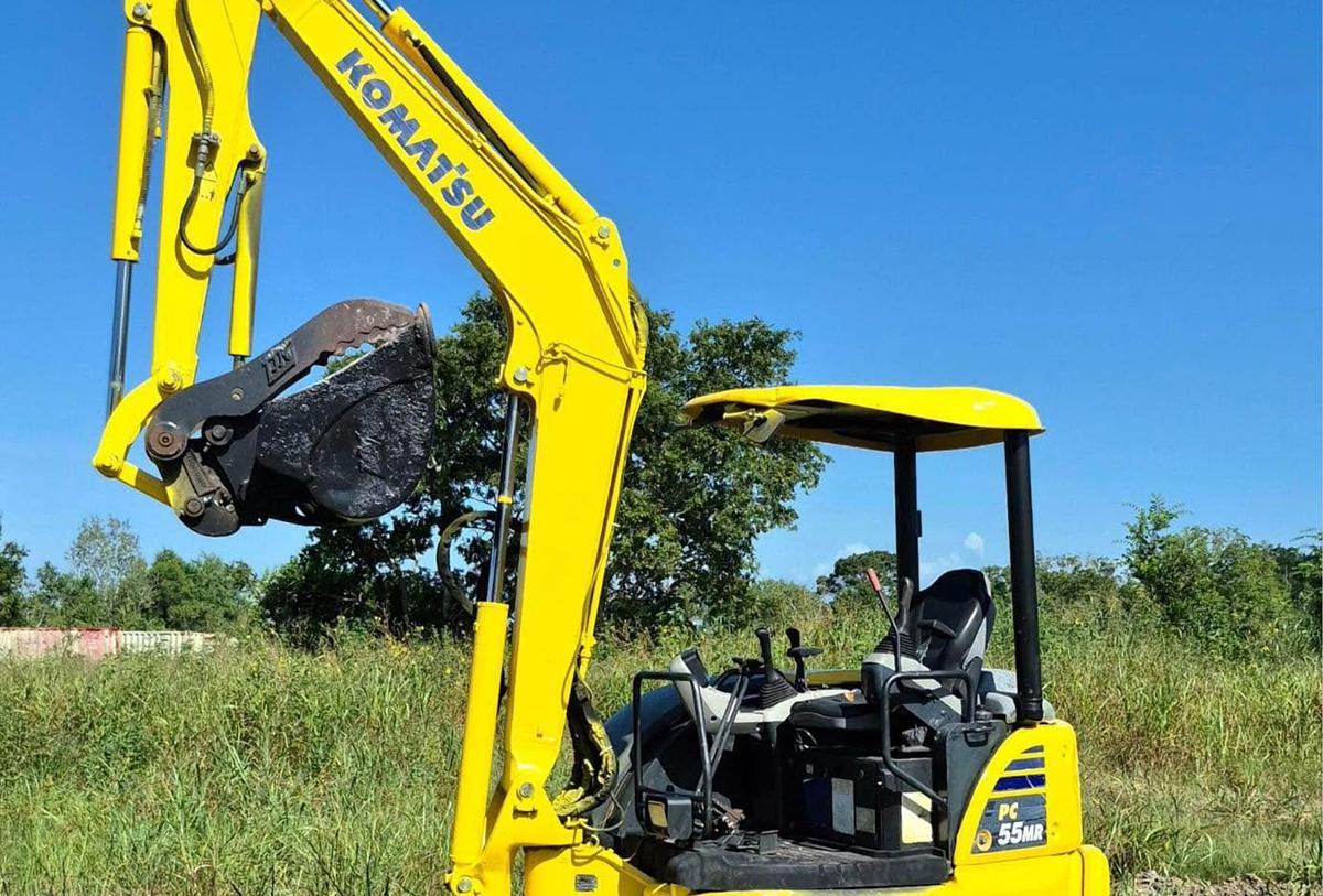 Used 2015 KOMATSU PC 55 MR-3